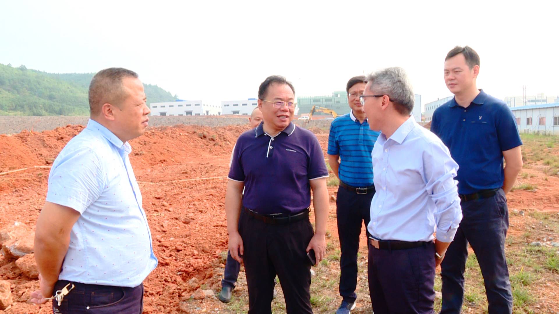 刘杨调度三大产业集聚区项目建设