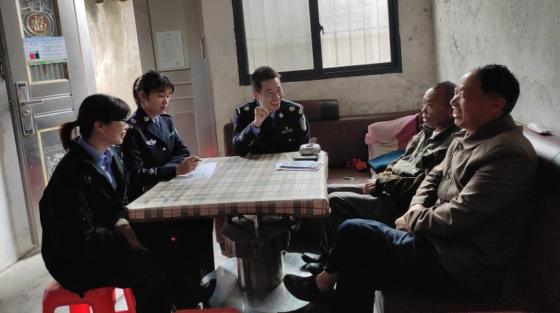 县司法局：听民声访民情 民意走访进行时