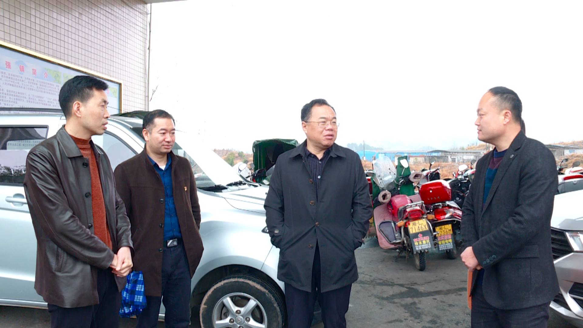刘杨督导检查乡镇安全工作