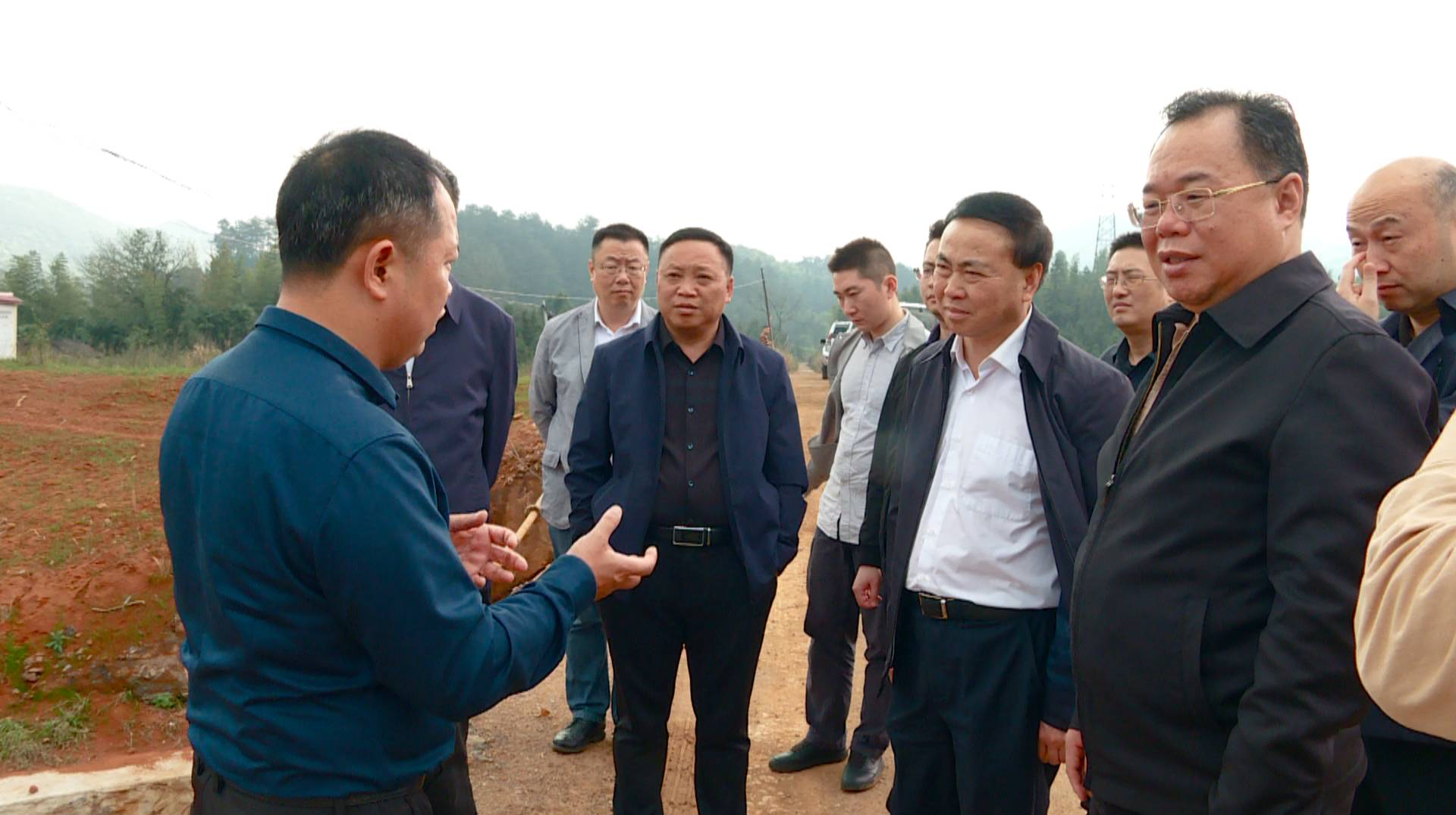 李五一到我县督查突出生态环境问题整改情况