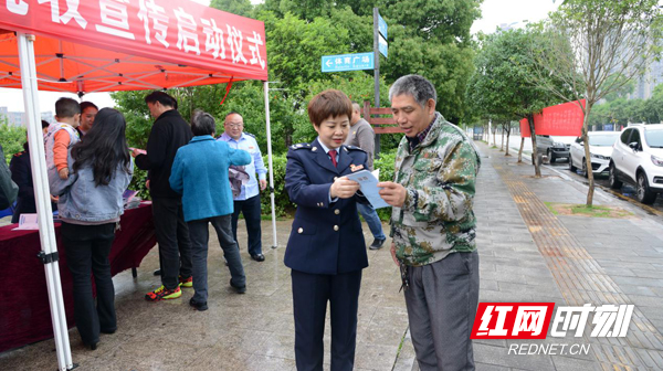 【红网时刻】我为群众办实事 ｜临武：税收宣传正当时