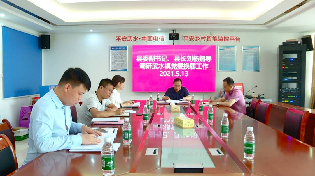 刘杨到武水镇调研指导党委换届工作