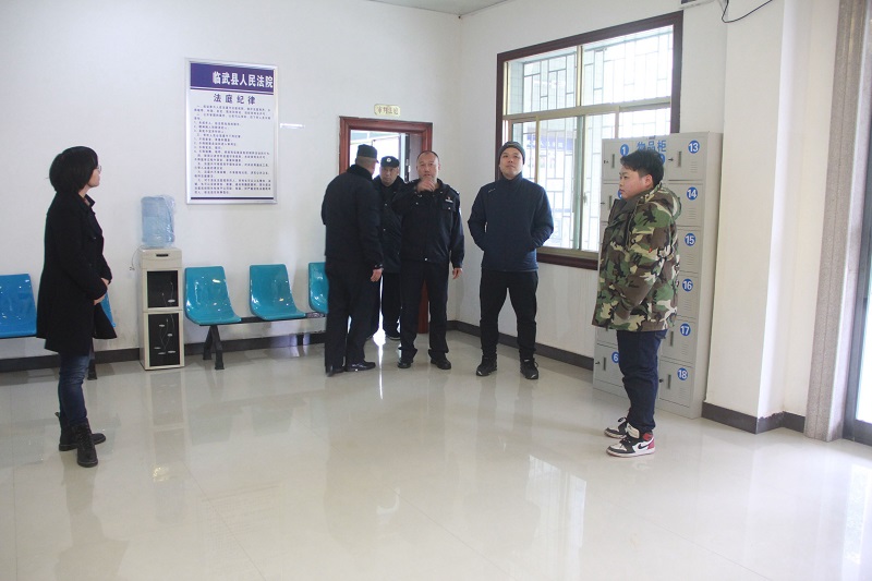 市中级人民法院领导到临武法院检查