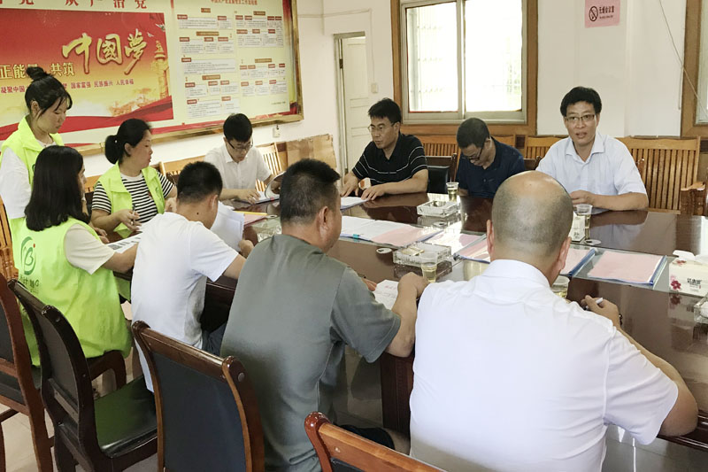 我县开展全县乡镇社工站督导工作