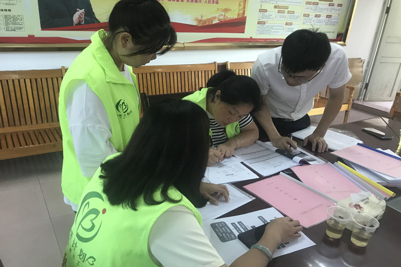 我县开展全县乡镇社工站督导工作