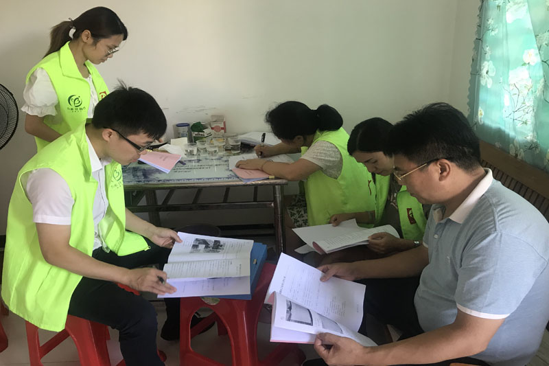 我县开展全县乡镇社工站督导工作