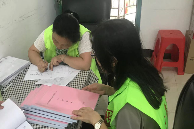 我县开展全县乡镇社工站督导工作