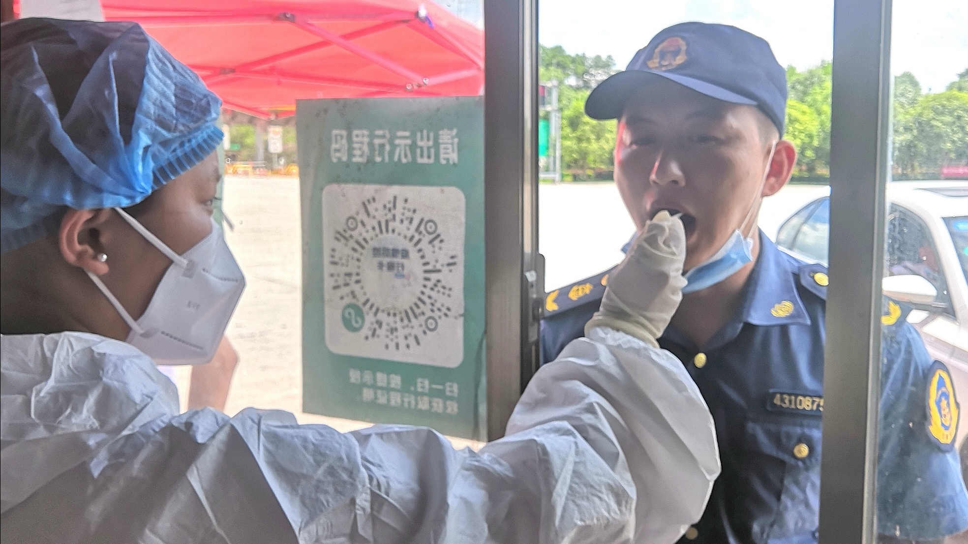 临武疫情防控一线最美交通人