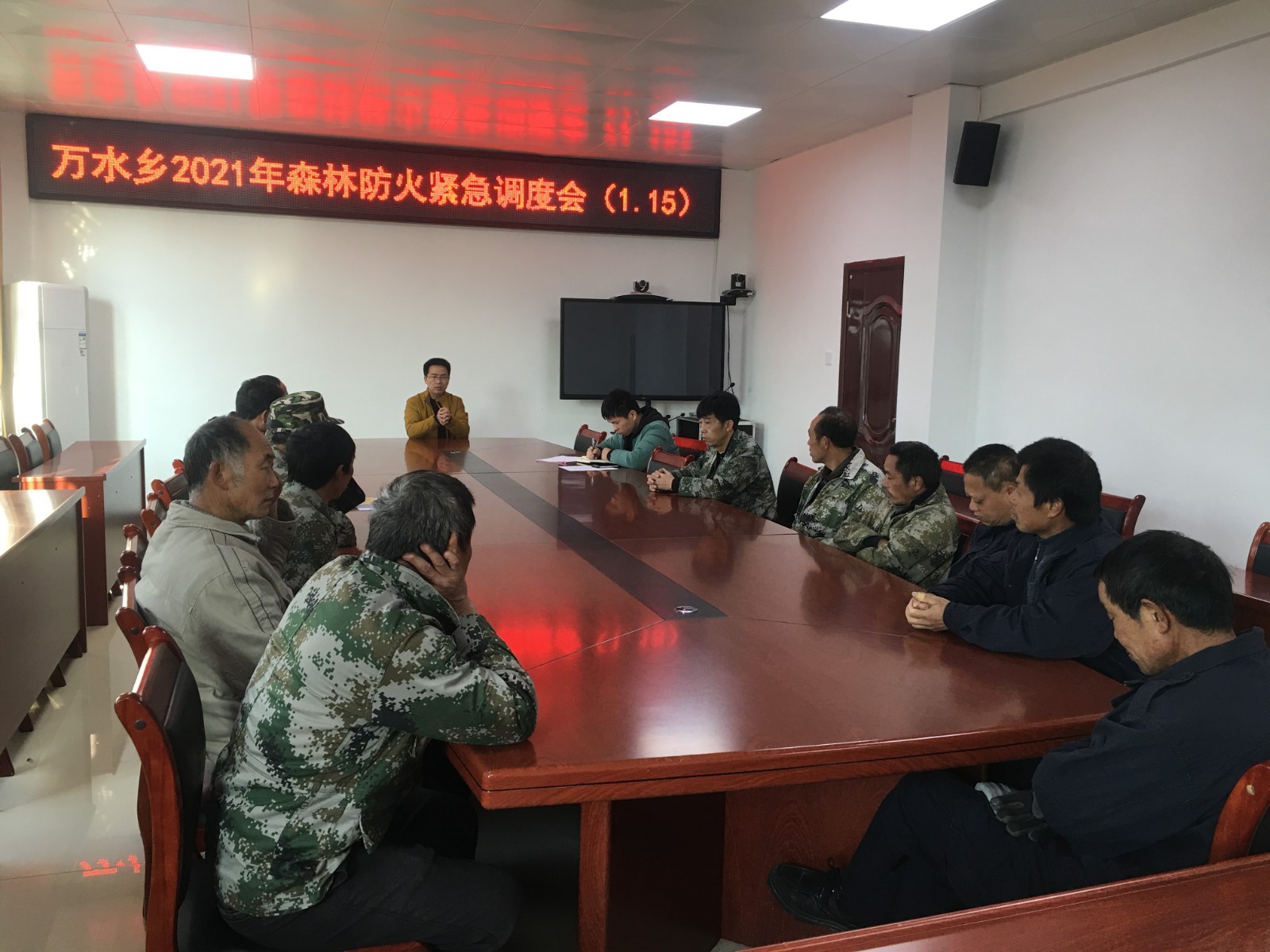 万水乡：天干物燥！提高警惕防火情