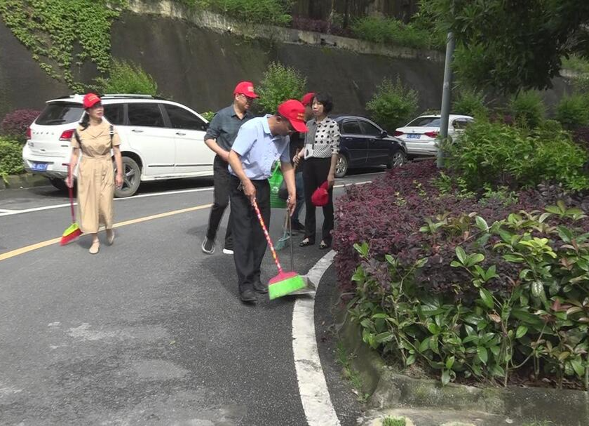 【我为群众办实事】县人大开展 “学党史 办实事 创文明城市”主题党日暨新时代文明实践活动
