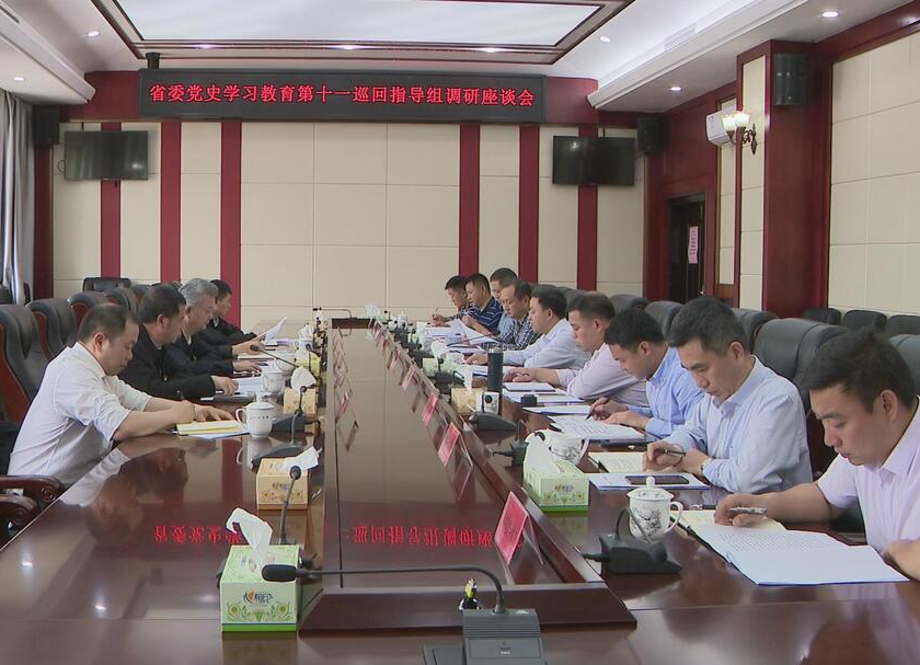 【党史学习教育】省委党史学习教育第十一巡回指导组来汝调研指导党史学习教育