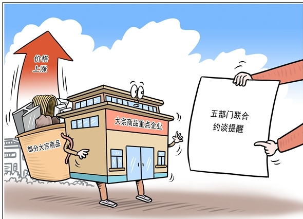 五部门联合约谈提醒大宗商品重点企业