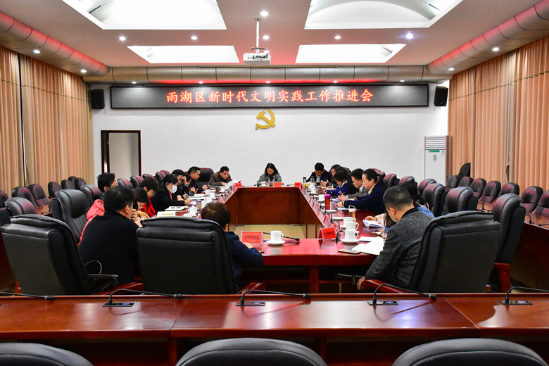 雨湖区新时代文明实践工作推进会议召开