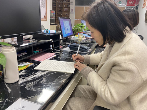 白石社区组织开展潇湘家书征集分享活动