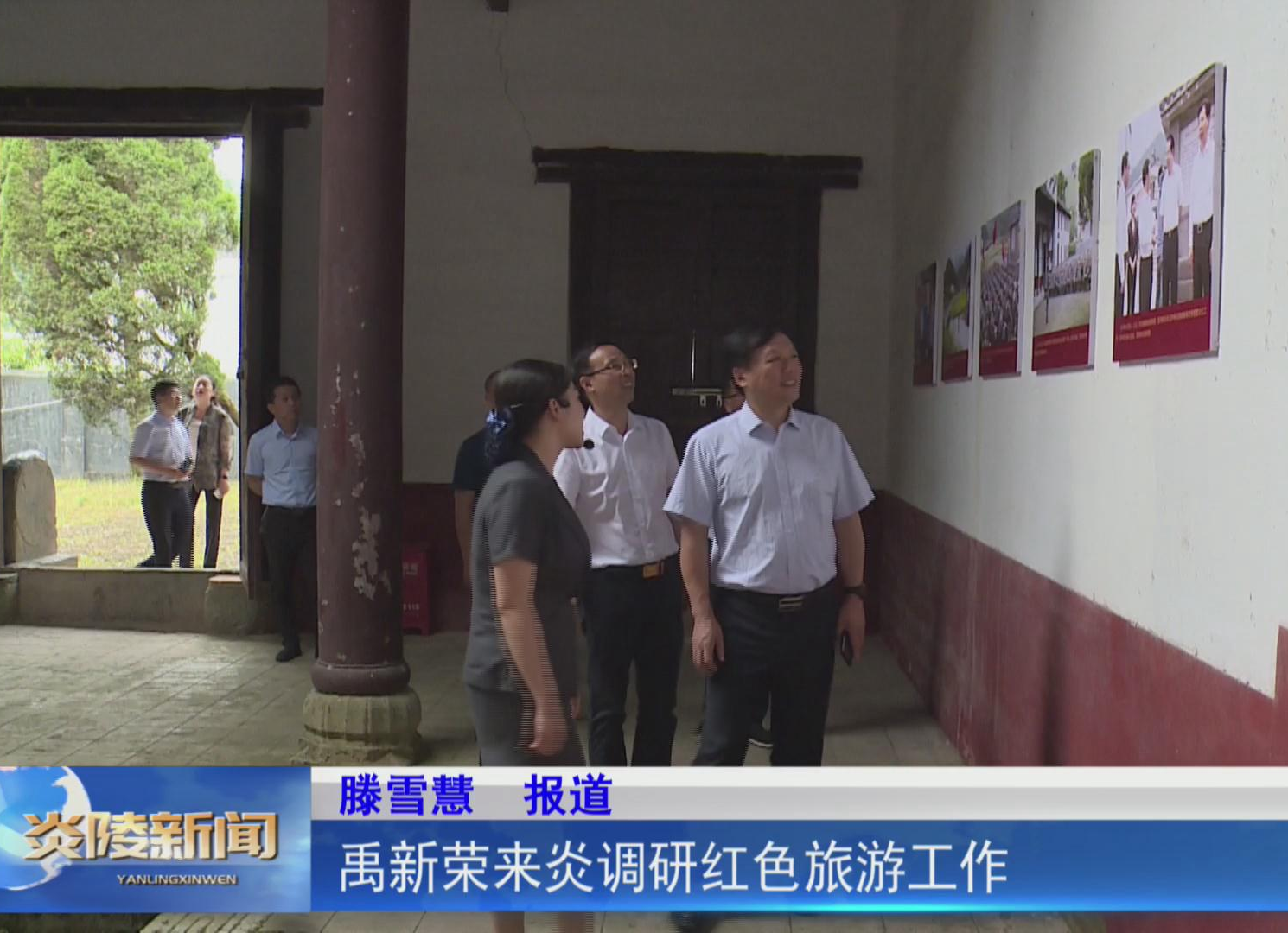 禹新荣来炎调研红色旅游工作【视频】