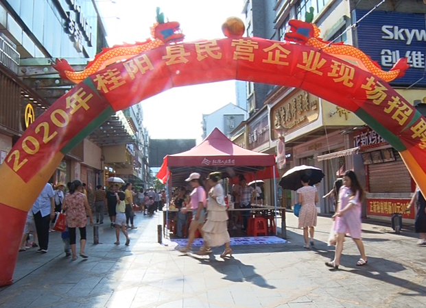 【重点攻坚进行时】民营企业招聘会：线上线下联动 助力精准就业