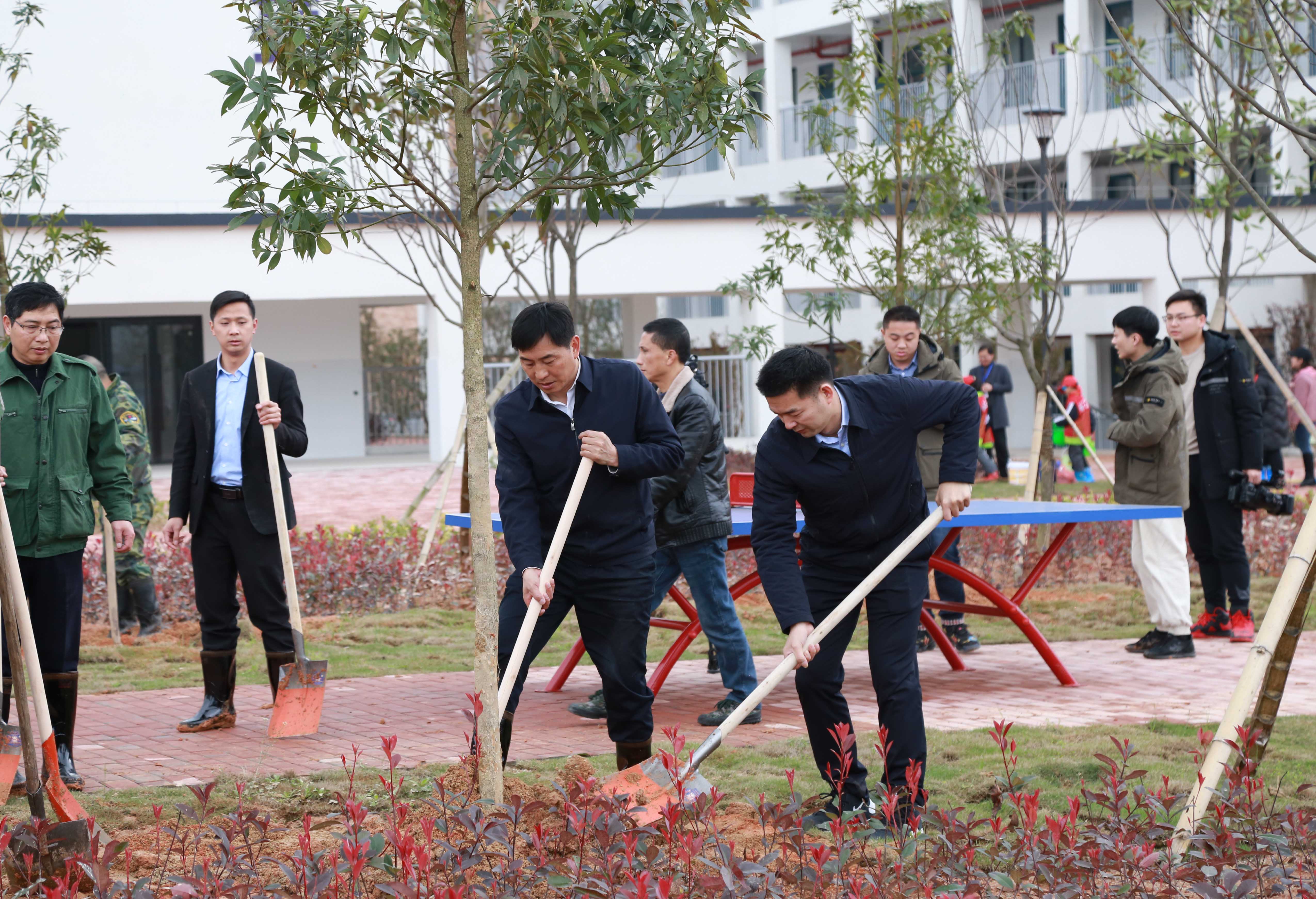 快讯！炎陵县举行2021年全民义务植树活动