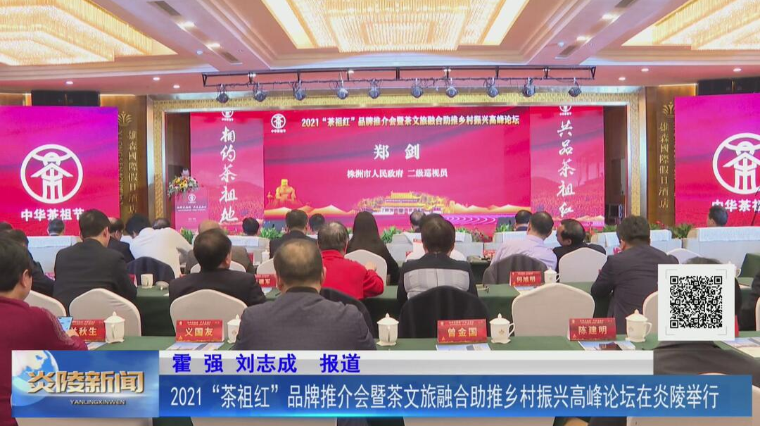 2021“茶祖红”品牌推介会暨茶文旅融合助推乡村振兴高峰论坛在炎陵举行【视频】
