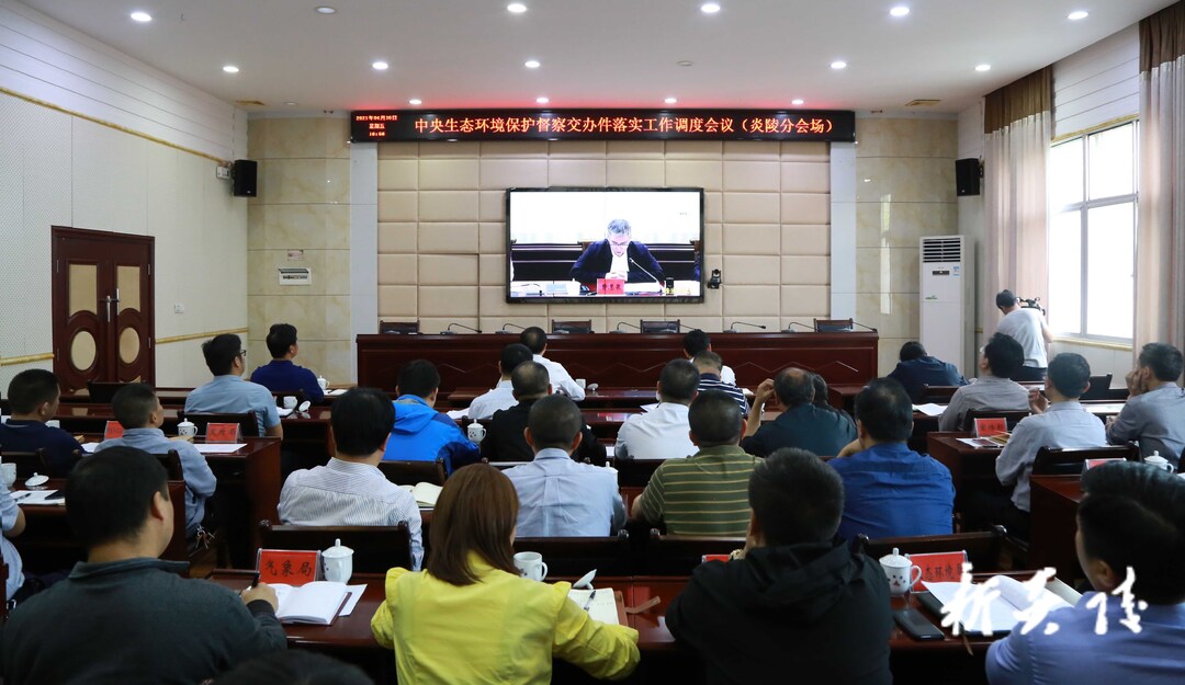 快讯！炎陵县组织收看全市中央生态环境保护督查交办件落实工作调度视频会