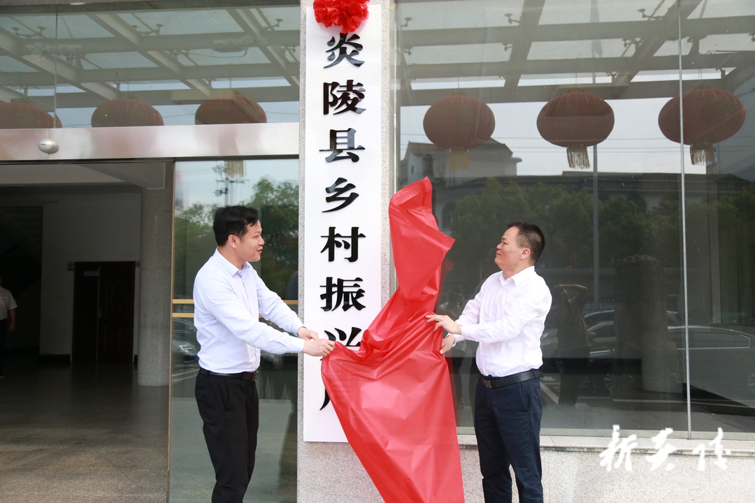 快讯丨炎陵县乡村振兴局正式挂牌成立！