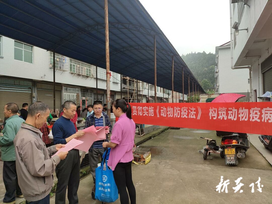 水口、船形：组织开展动物防疫宣传活动