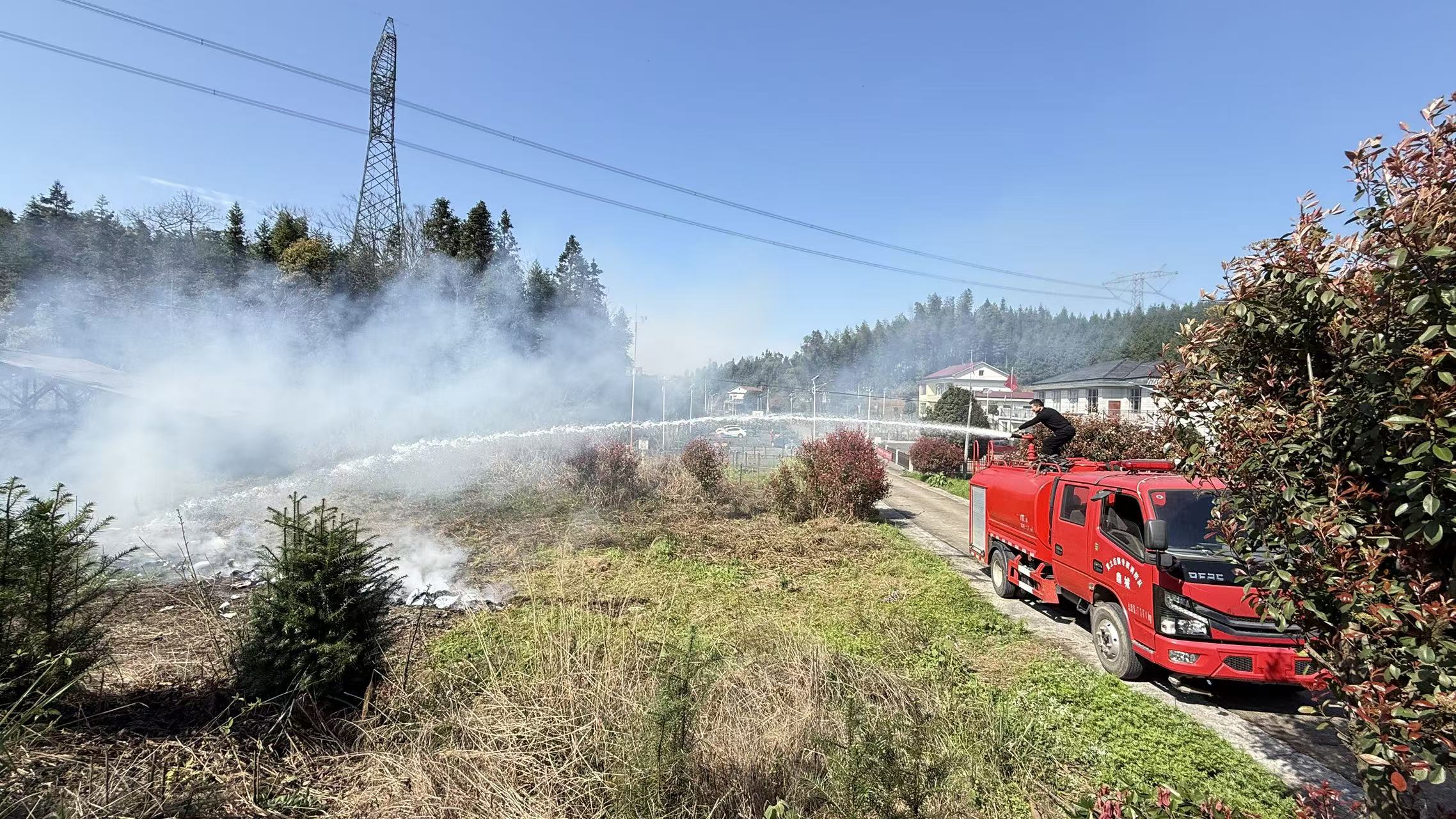 黄土店镇：开展2026年森林防灭火应急演练