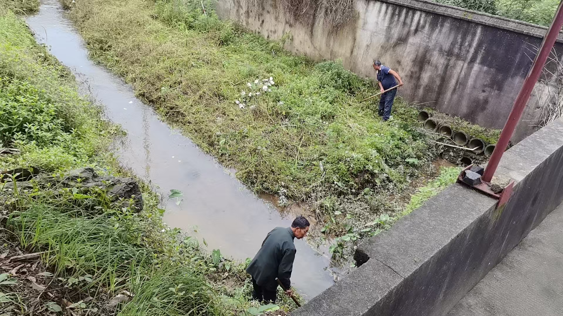 黄土店镇：小满时节清淤护渠 实干担当温暖民心