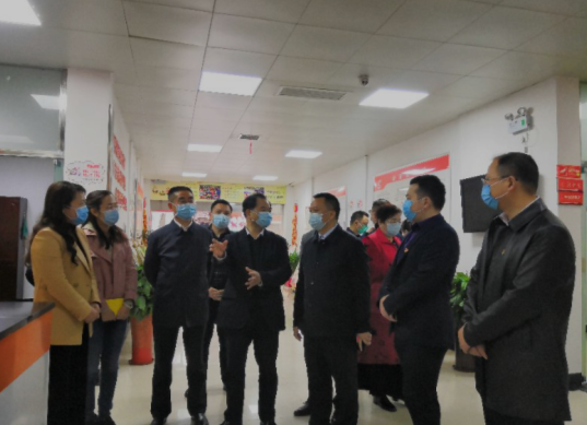 刘光跃深入人民街道调研疫情防控、复工复产工作