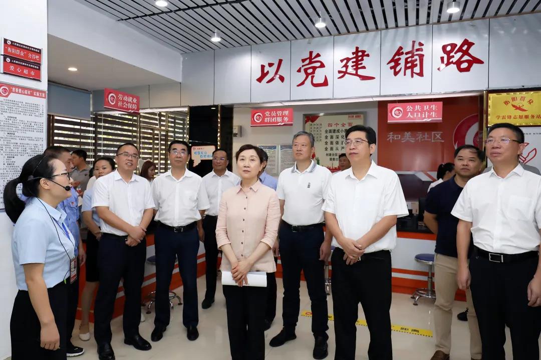李微微率队来石鼓区调研，去了这些地方，讲了这些事......