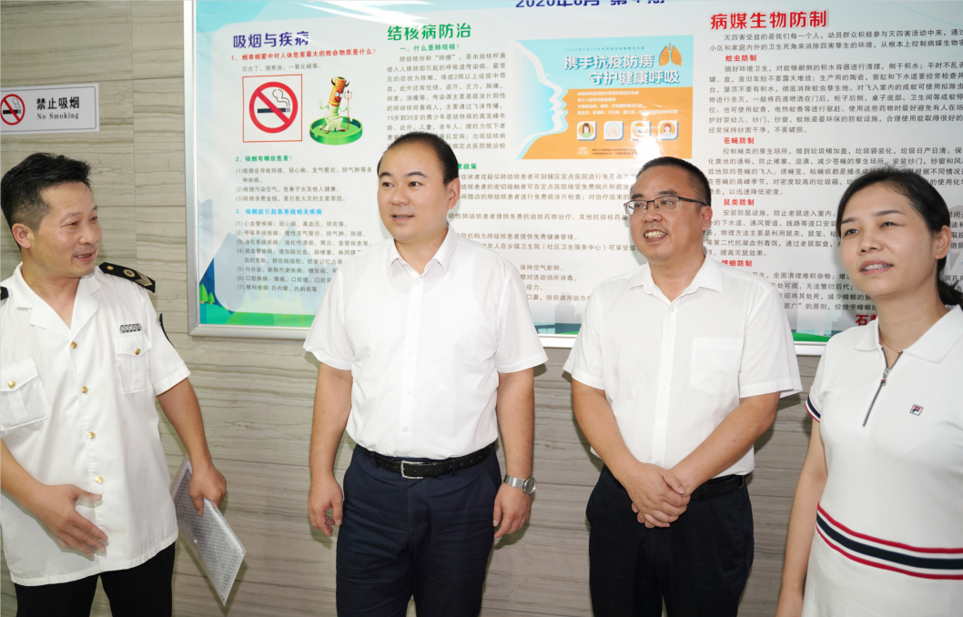 朱健调研石鼓区医疗卫生行业综合监管工作