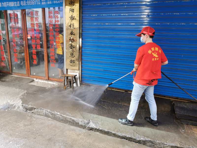 人民街道：开展“五大行动”助力衡阳市创全国文明城市