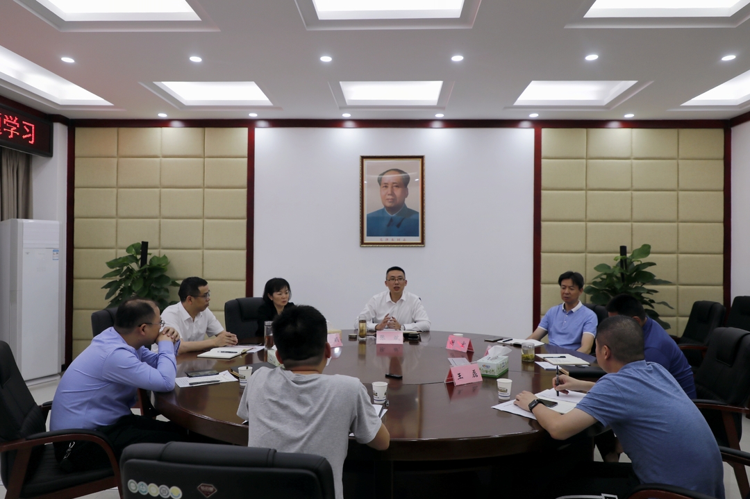 石鼓区政府党组开展党史学习教育第三次专题学习