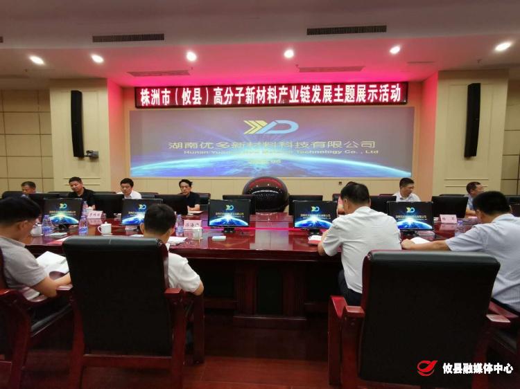 攸县高分子新材料产业链集聚发展按下“快进键”