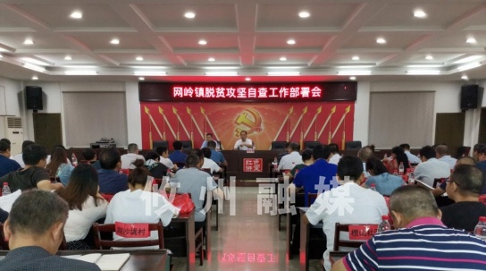 网岭镇：全面自查对标补短　全力推进脱贫攻坚