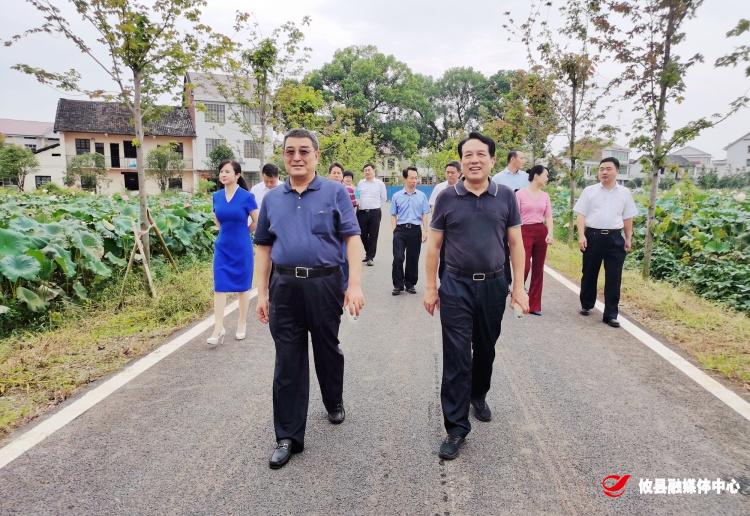 中国城乡融合发展联盟考察团来攸考察
