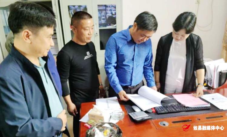 县领导带队到石羊塘检查安全生产工作