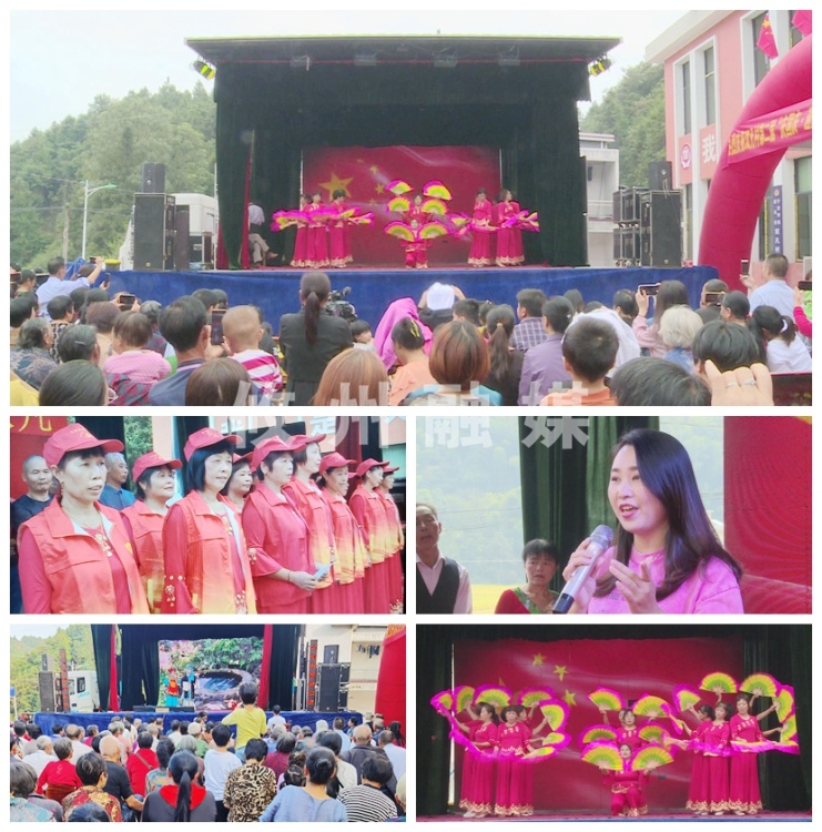 宁家坪镇双凡村：志愿者及村民自编自导文艺节目欢度佳节