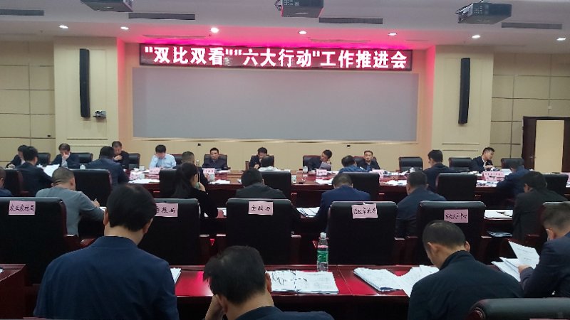 攸县召开“双比双看”“六大行动”工作推进会