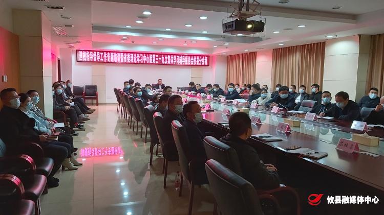 攸县组织收听收看巡视指导督导工作专题培训会议暨省委理论学习中心组第三十九次集体学习辅导报告会