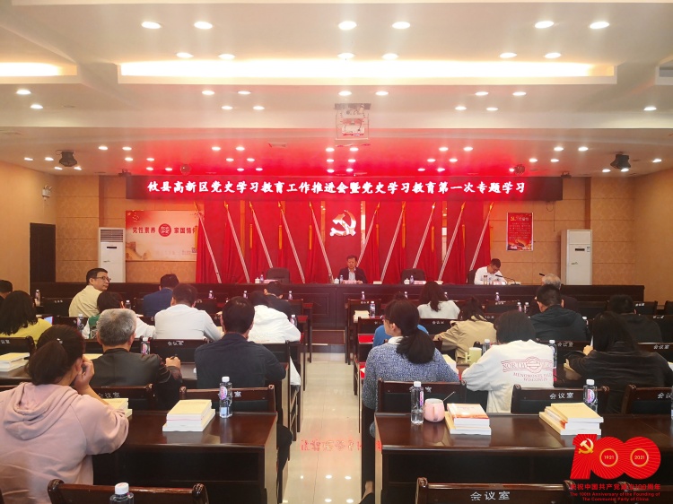 【学党史 开新局】攸县高新区：学做结合 推动党史学习教育见实效