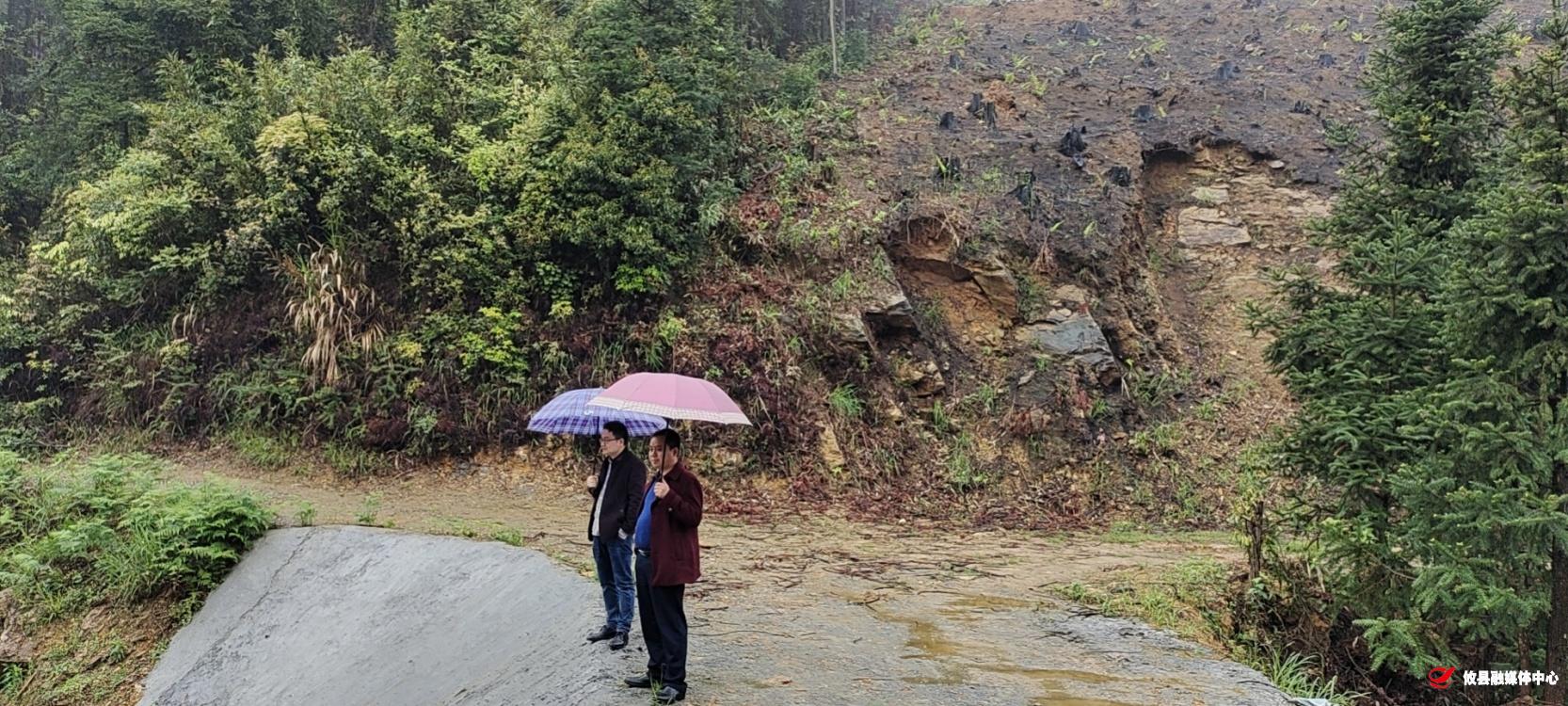 县人大常委会一行到莲塘坳镇察看重点项目建设工作