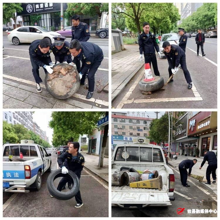 攸县城管大队：地毯式清障 还路于民