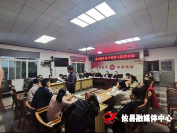 渌田镇夜读班：党史知识竞赛凝聚青春力量
