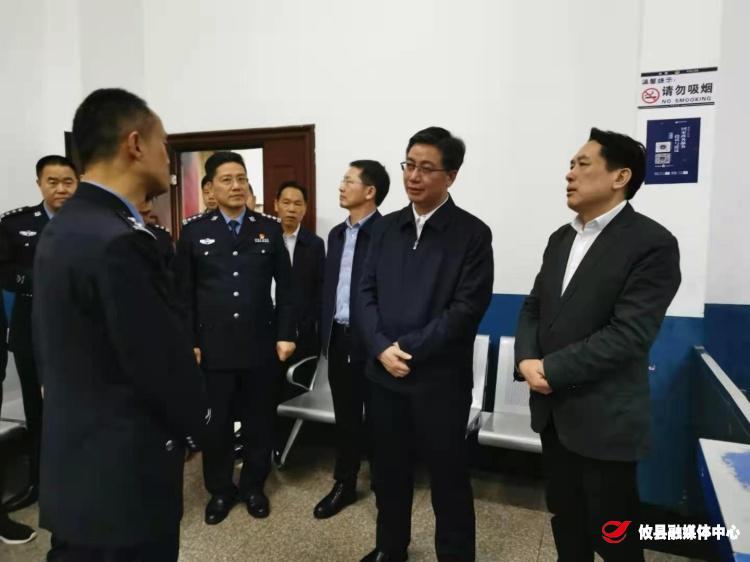 省政法队伍教育整顿领导小组第三组来攸下沉调研指导