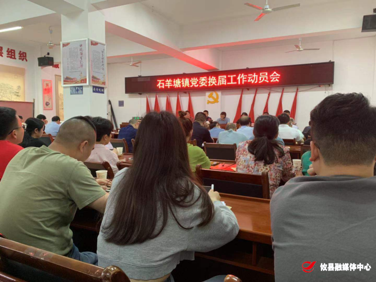 石羊塘镇：召开乡镇党委换届工作动员暨业务培训会