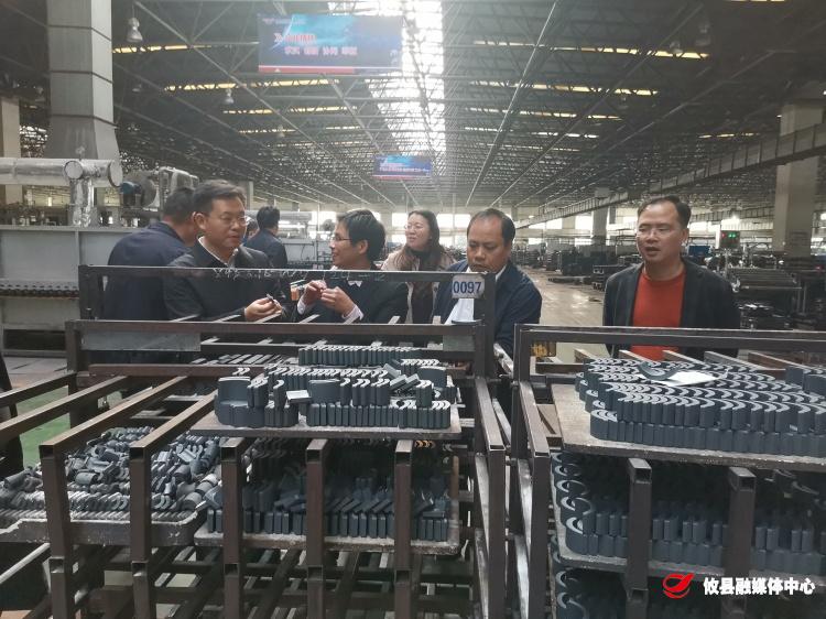 攸县考察团赴望城经开区考察航天磁电及亿达智造小镇项目