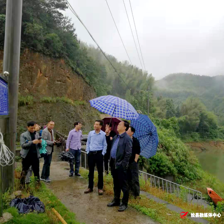 县领导带队到莲塘坳镇督查指导防汛工作