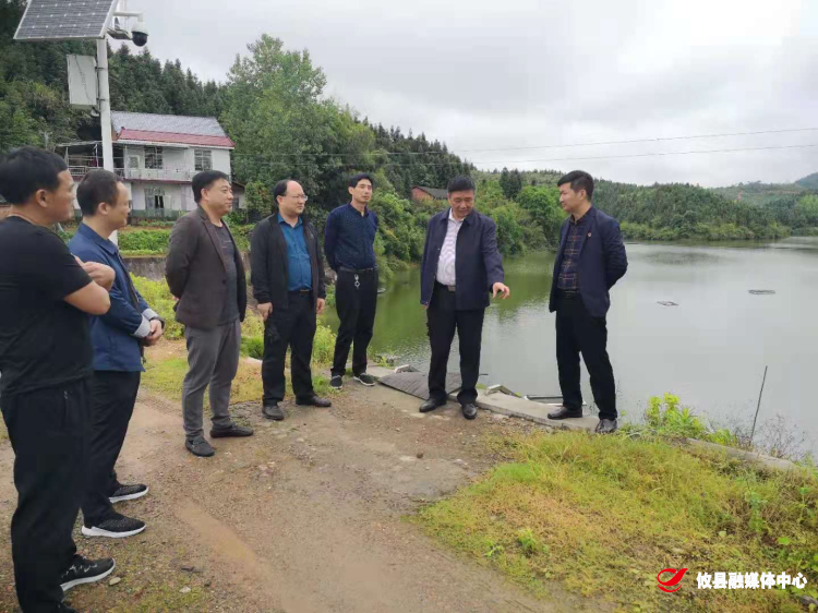 吴爱清到酒埠江镇督导防汛工作