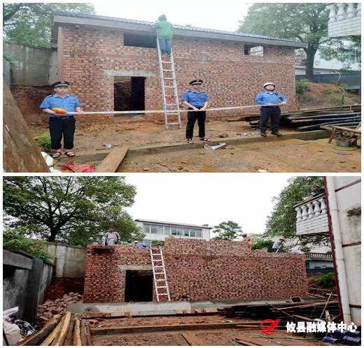 拆违控违不停步，江桥街道在行动