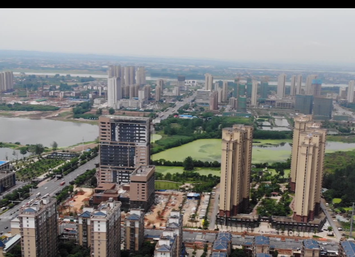 航拍鼎城系列：江南城区